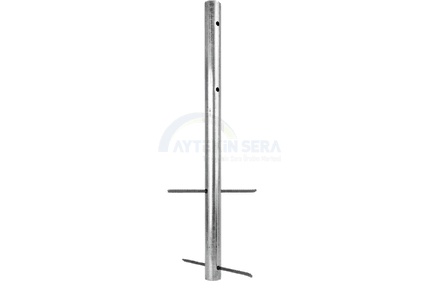 ankraj borusu, ankraj profili, sera sistemleri, sera inşaatı, zemin destekleme, galvanizli boru, Aytekin Sera.