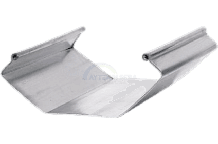 38’lik Yuvarlak Klipsli Geniş Tabanlı Oluk