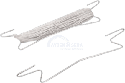 bitki askı teli, sera sistemleri, topraksız tarım, dikey bitki desteği, galvanizli teli, modern seracılık, Aytekin Sera, bitki destek sistemi.